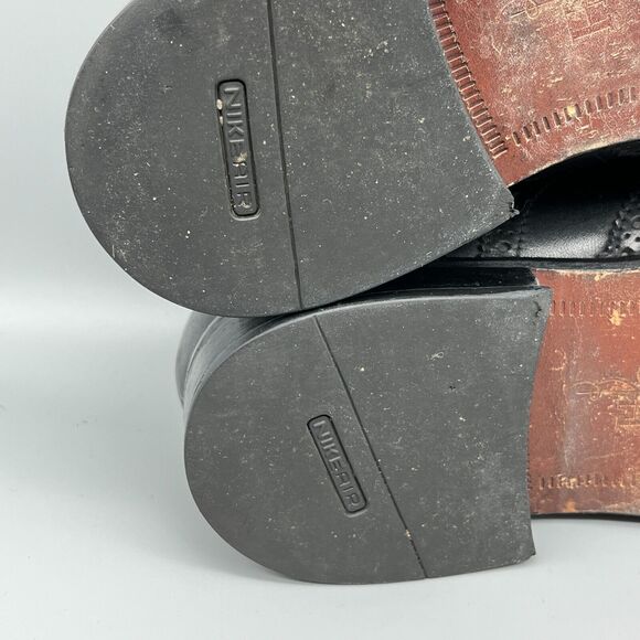 Cole Haan Shoes Mens 11 Black Leather Modern Classics Wingtip Oxfords Business - Picture 3 of 13